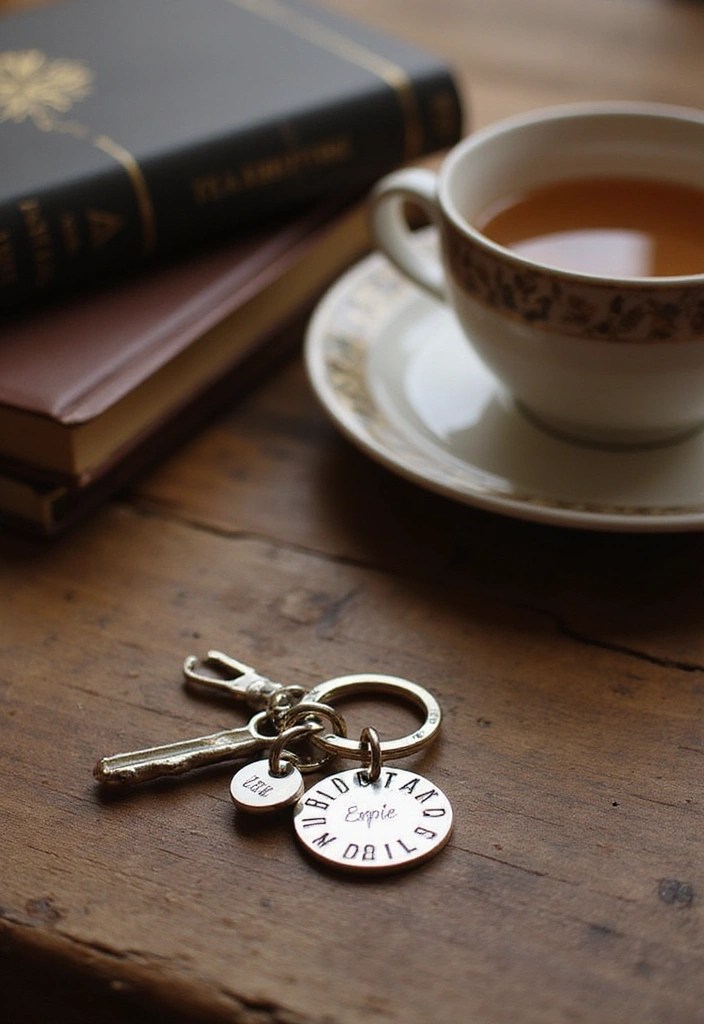 15 Thoughtful Personalized Teacher Appreciation Gifts That Will Melt Their Heart! - 8. Personalized Keychain