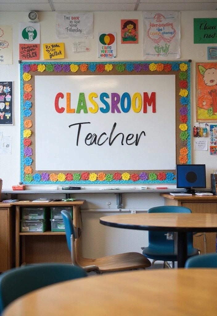 15 Thoughtful Personalized Teacher Appreciation Gifts That Will Melt Their Heart! - 9. Customized Classroom Sign